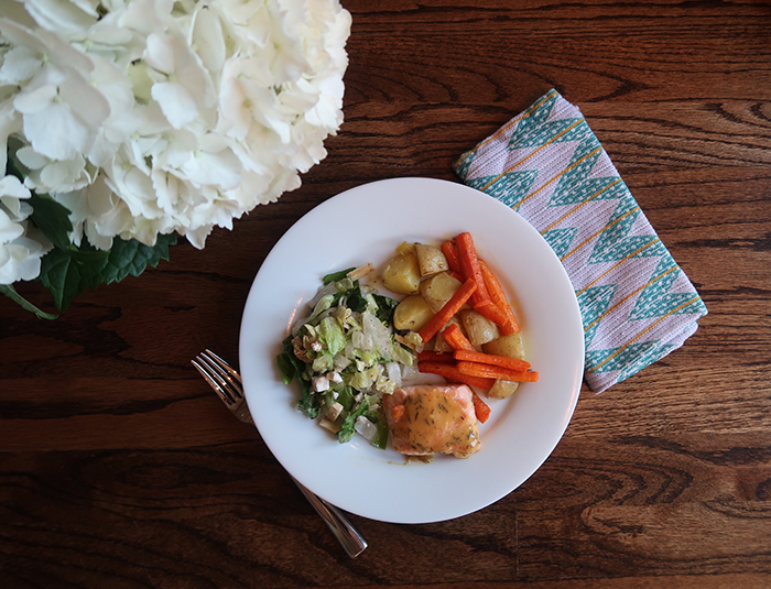 maple dijon salmon