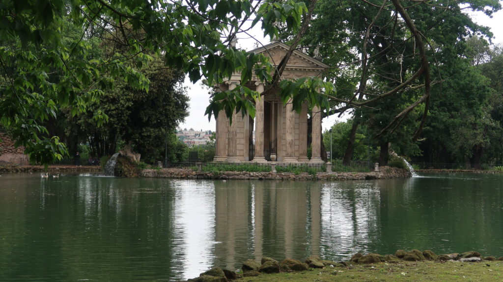 borghese gardens rome